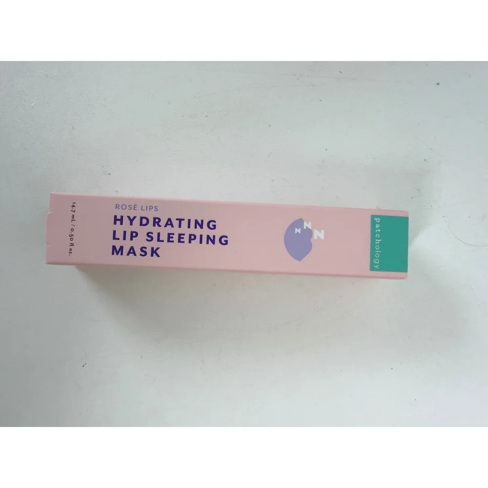Patchology Lip Sleeping Mask Rose Lips Hydrating Overnight Lip Balm 0.5 oz Ne